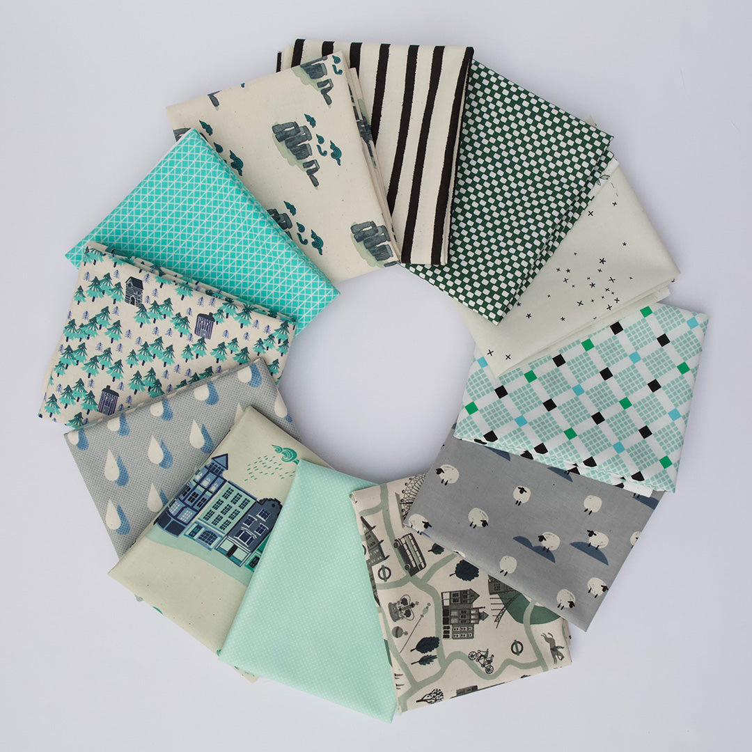 Blustery Day - A scrappy fabric bundle by Maker Valley