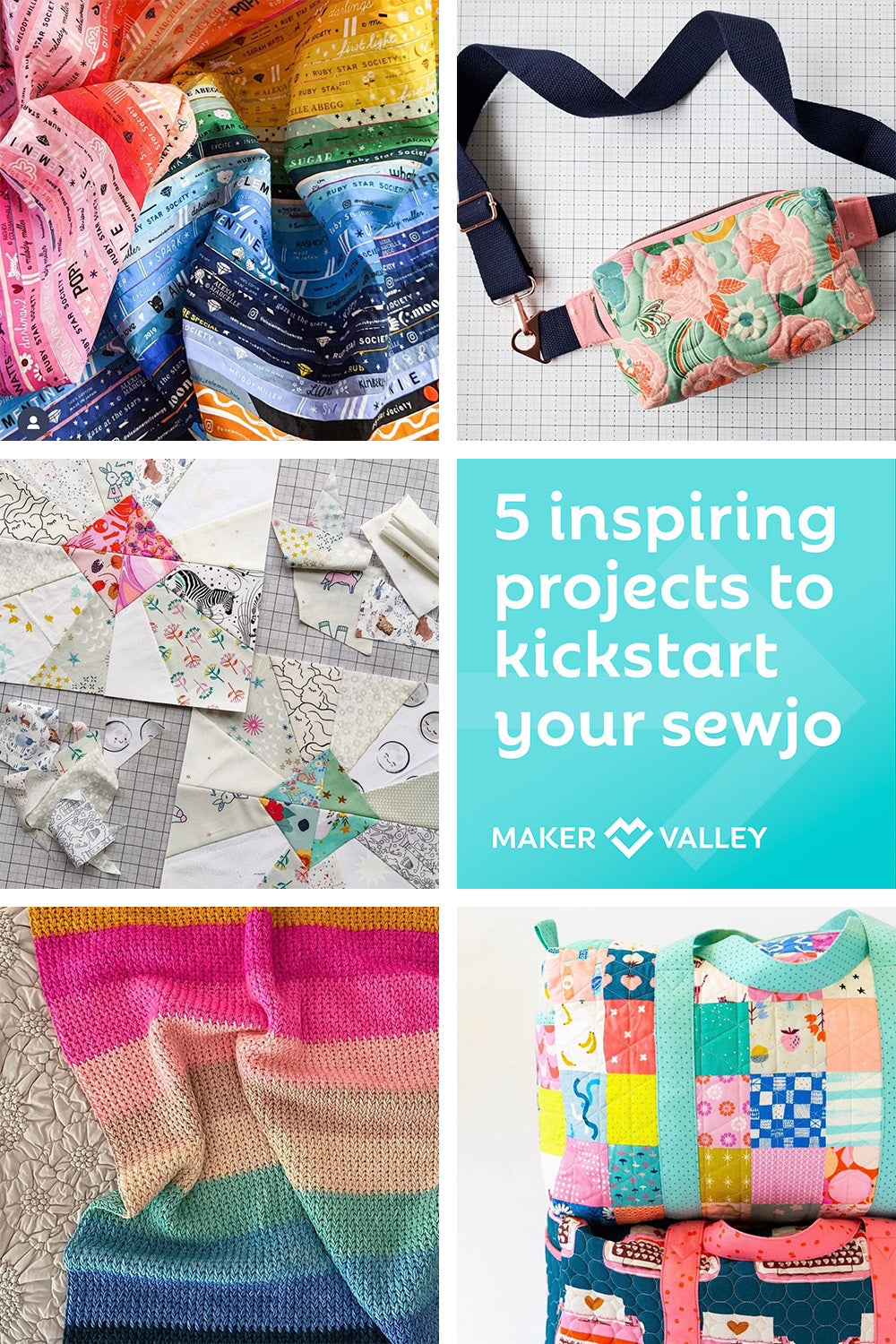 5 Inspiring Projects to Kickstart your Sewjo