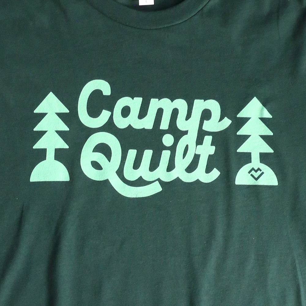 Camp Quilt - T-shirt (Forest)