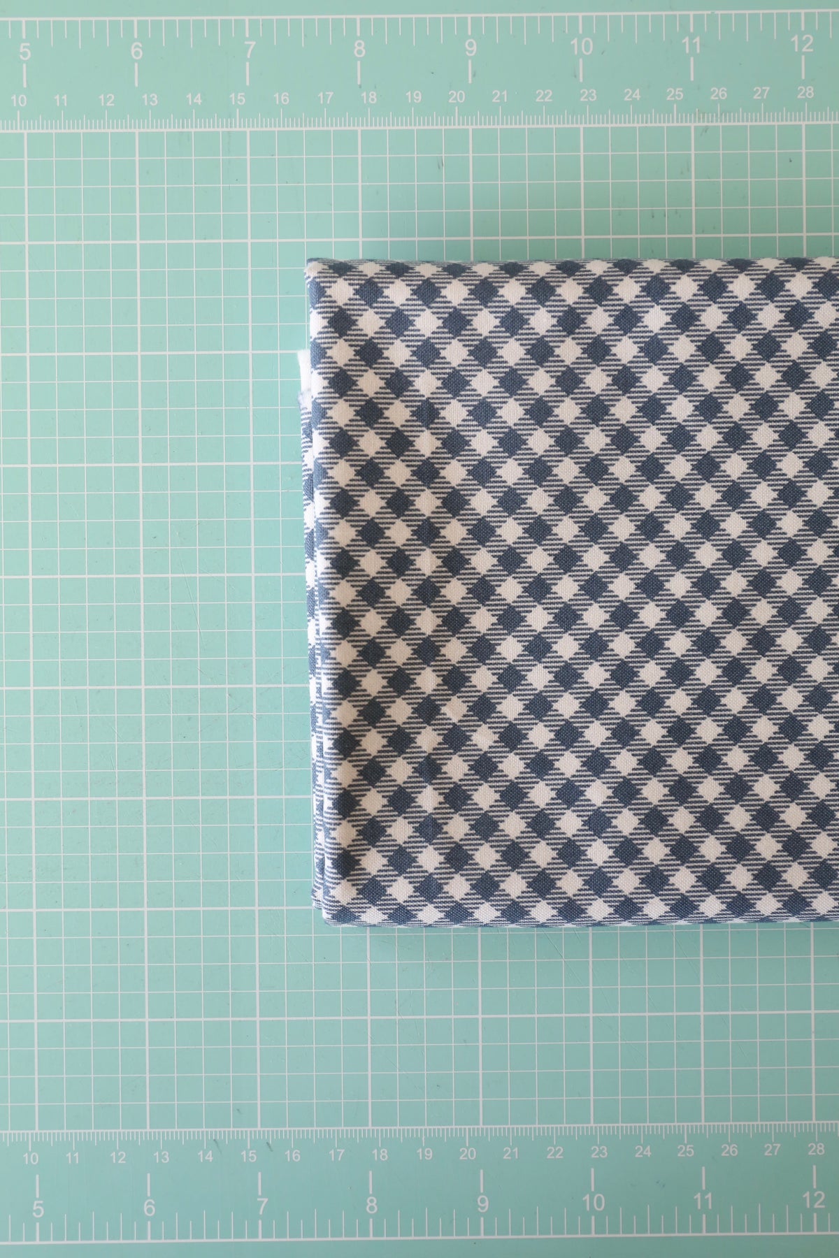 Gingham (navy) by Sweetwater - 3/4 yard