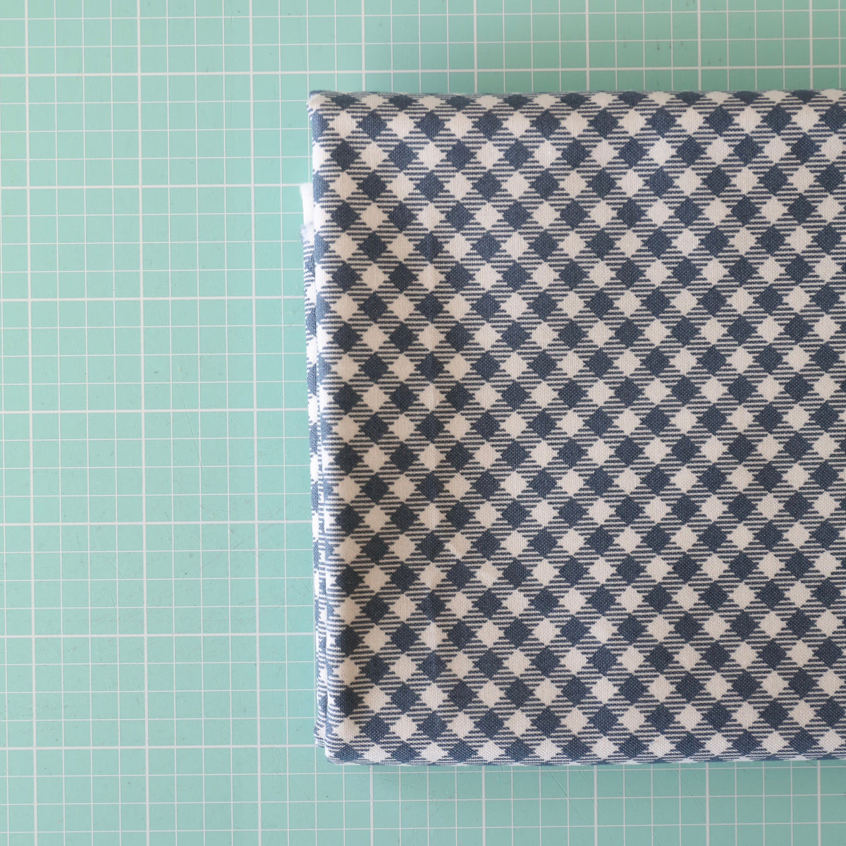Gingham (navy) by Sweetwater - 3/4 yard