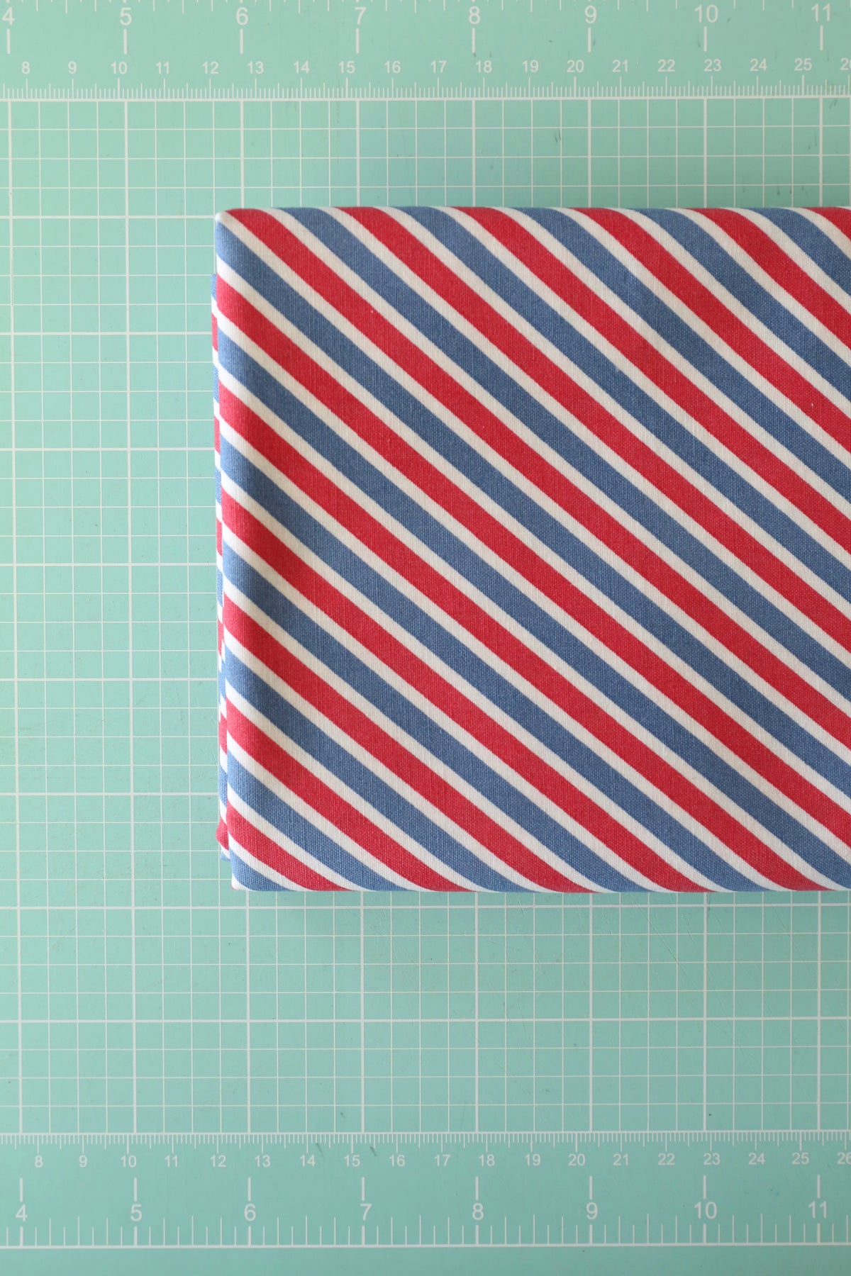 Handle With Care Airmail Stripe - 1 Yard