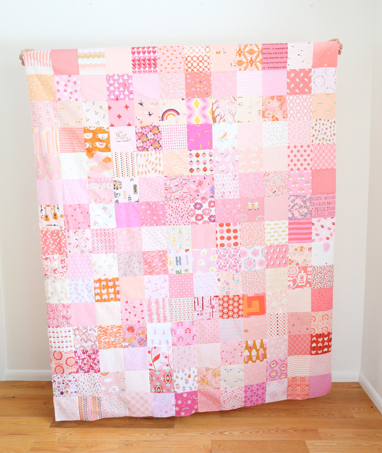 Chain Pieced Patchwork Quilt Tutorial - Downloadable PDF