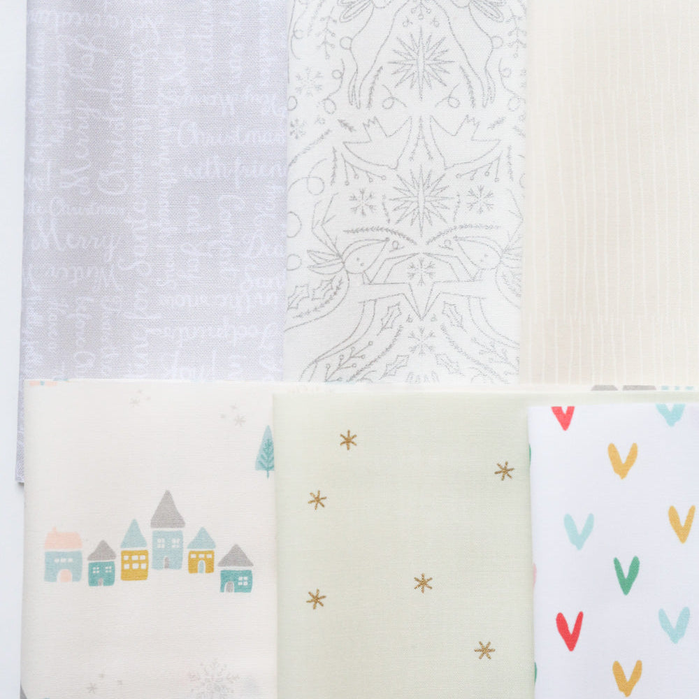 Happy Christmas Quilt Kit - Navy