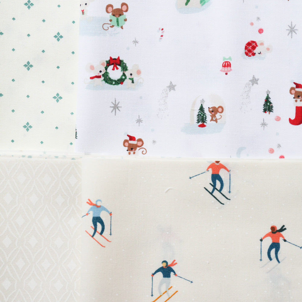 Happy Christmas Quilt Kit - Navy