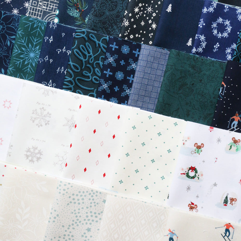 Happy Christmas Quilt Kit - Navy