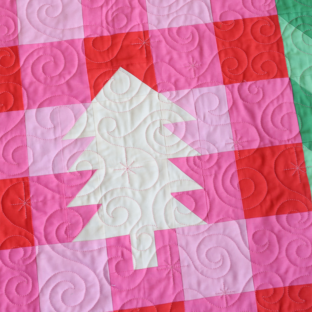 Holly's Christmas Tree Farm - Quilt Kit (Peppermint)