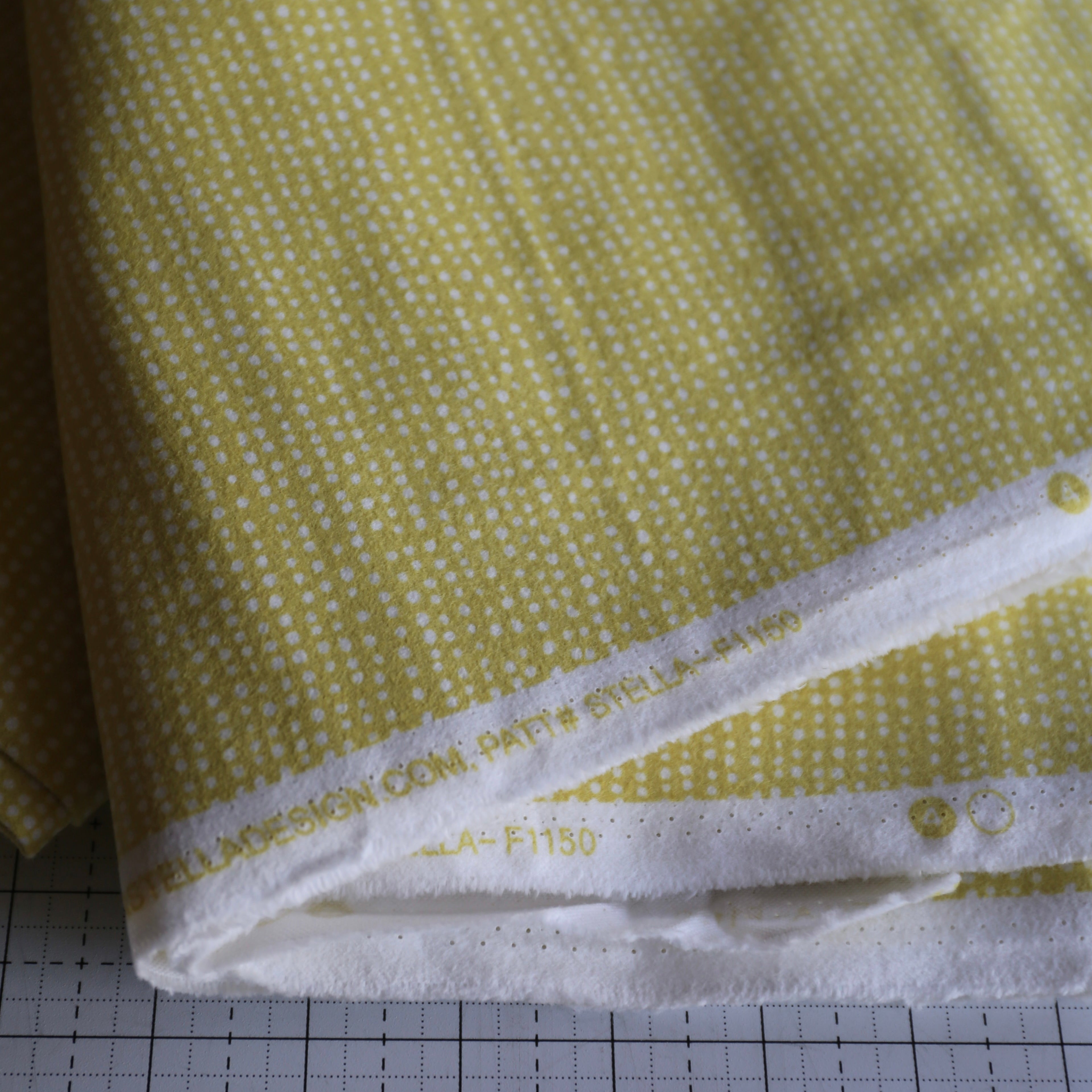 Dear Stella Endive Moonscape - 4 ⅓ Yards FLANNEL