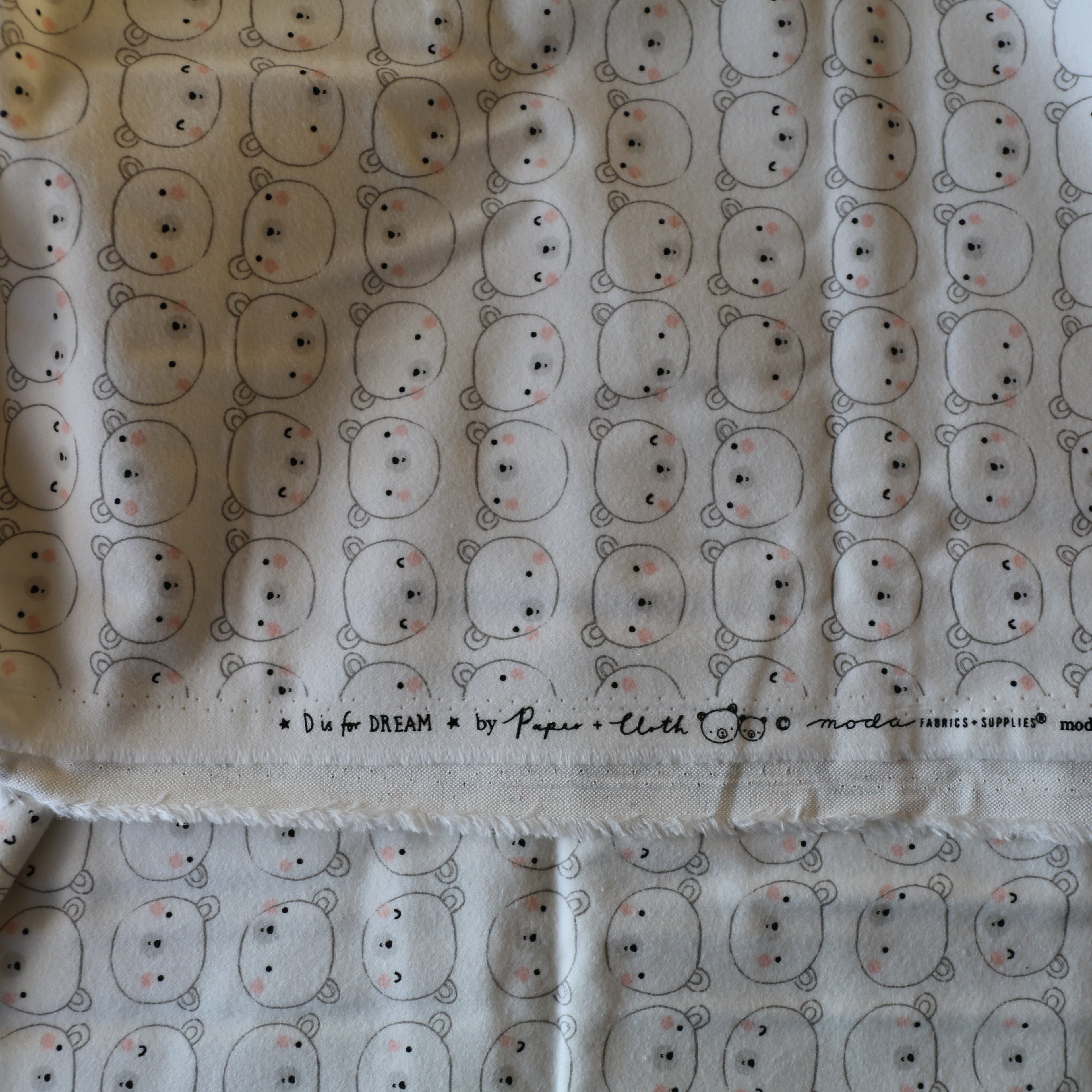 D is for Dream - Yardage FLANNEL