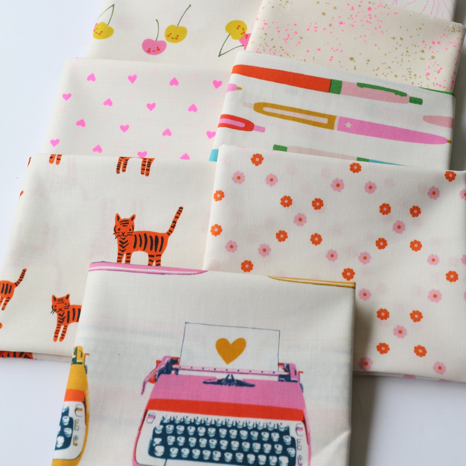 Ruby Star Society Low Volume (Typewriters) - Fat Quarter Bundle