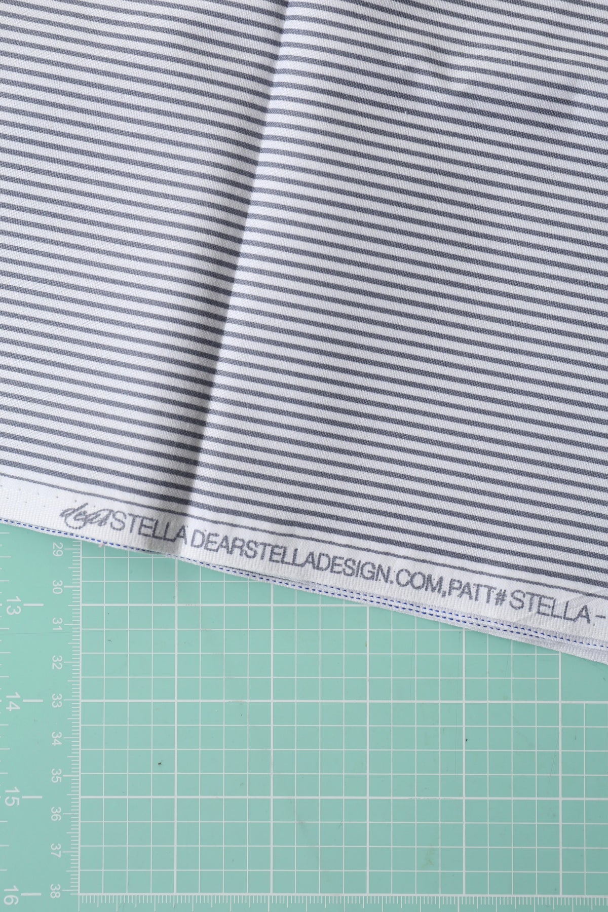 Dear Stella Dress Stripe (navy) - 1 Yard