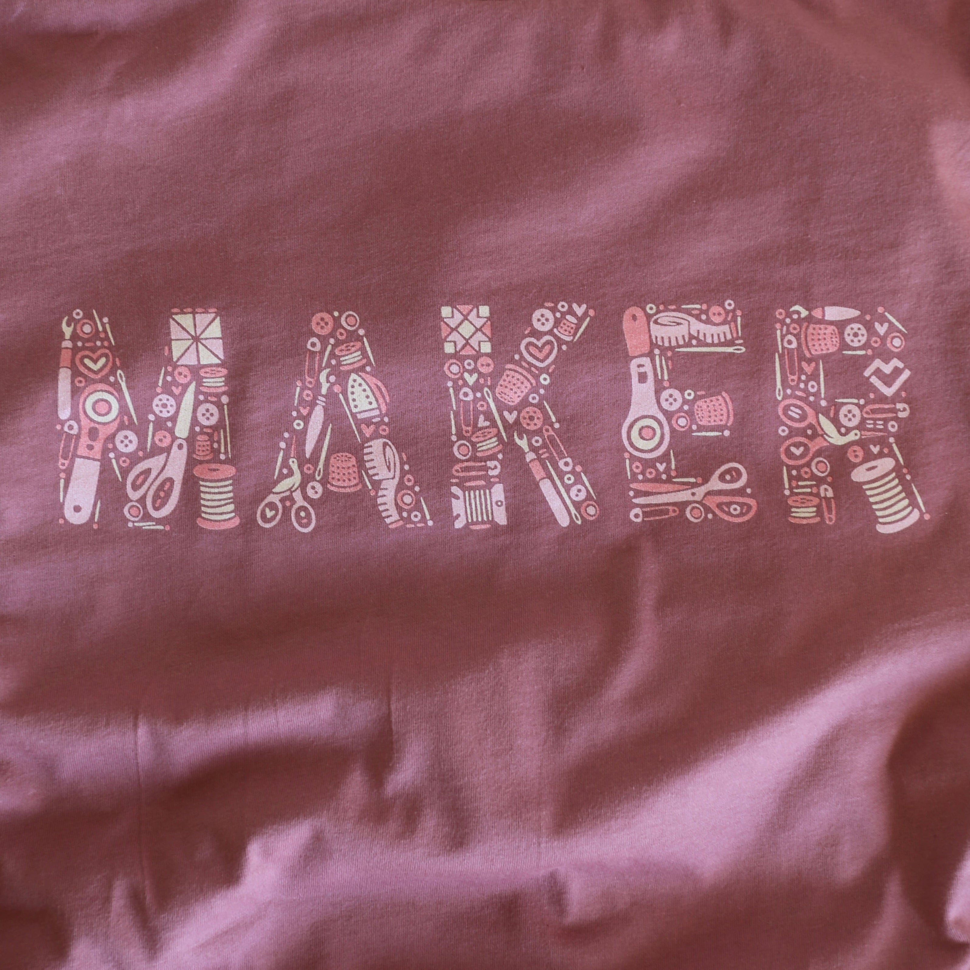 Sewing Maker - T-Shirt (Blush)