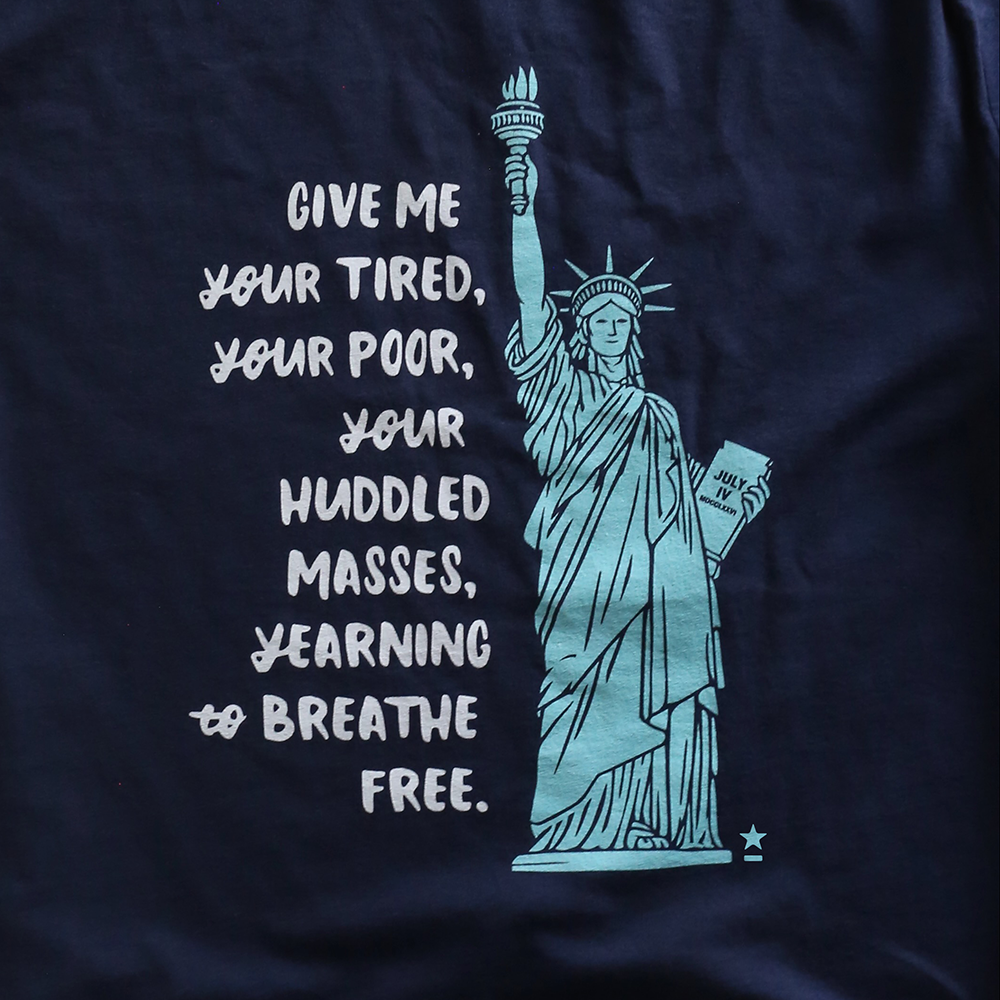 Statue of Liberty - T-shirt (Navy)