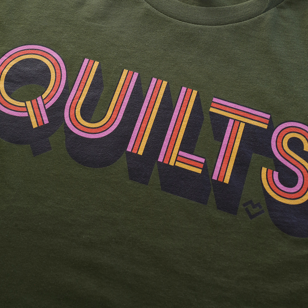 Quilts (Olive) - T-shirt