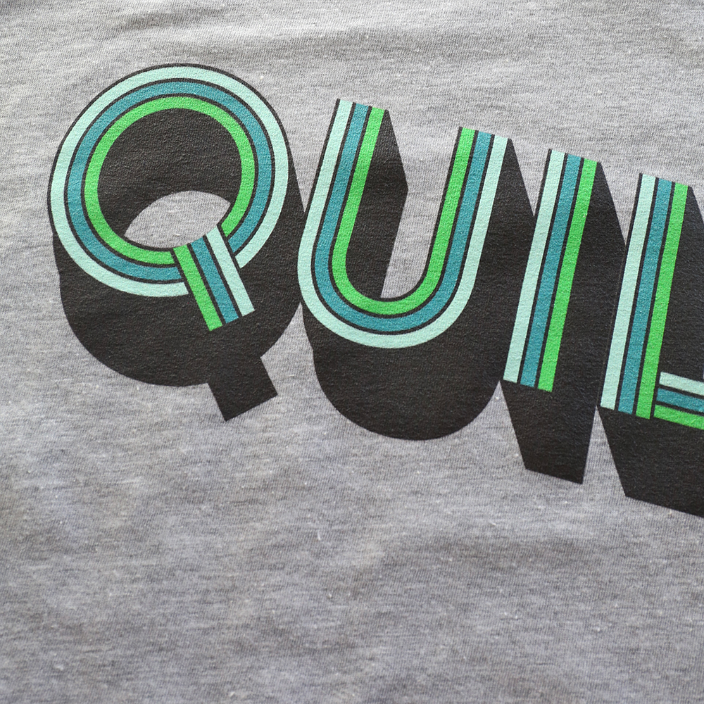 Quilts - T-shirt (Athletic Gray)