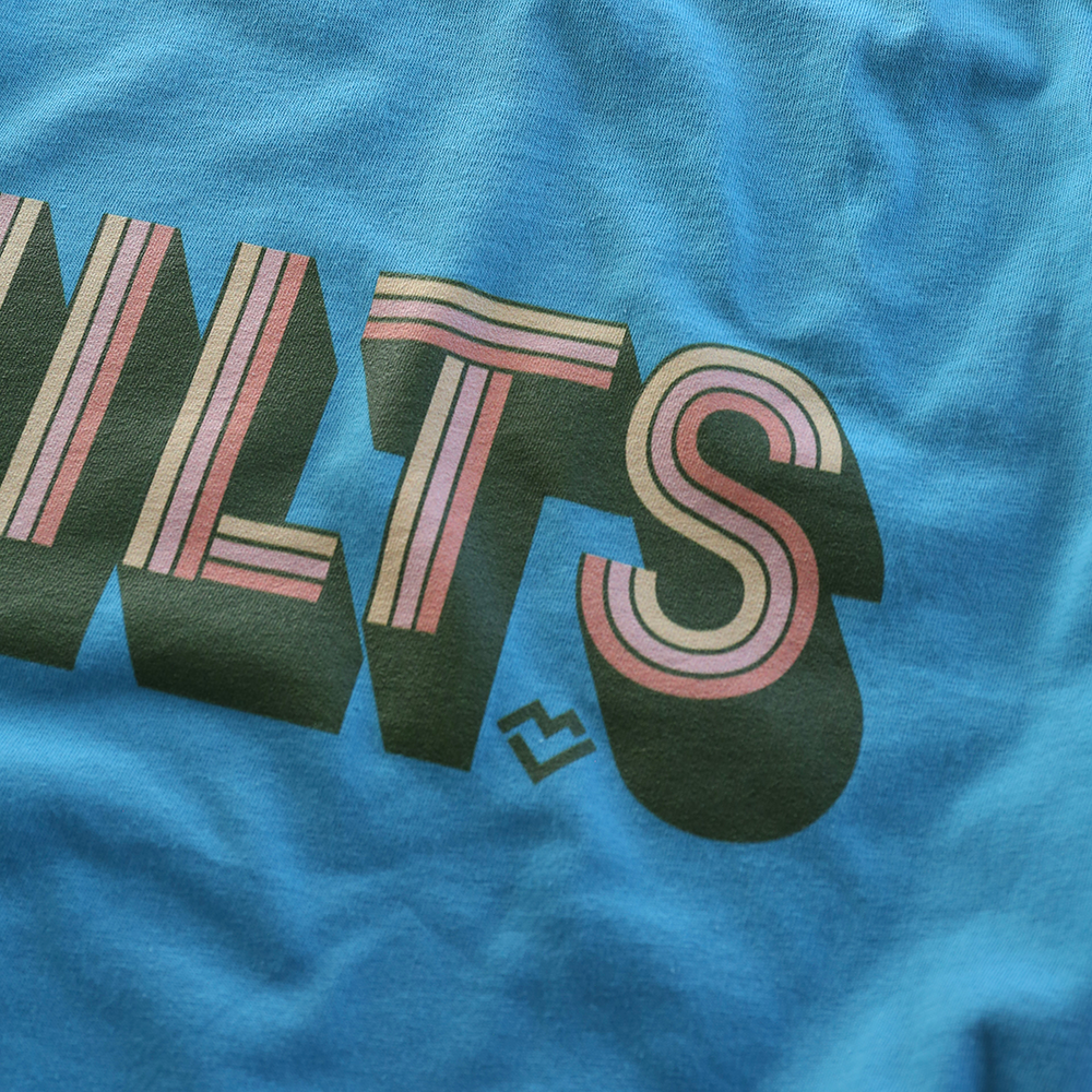 Quilts - T-shirt (Aqua)