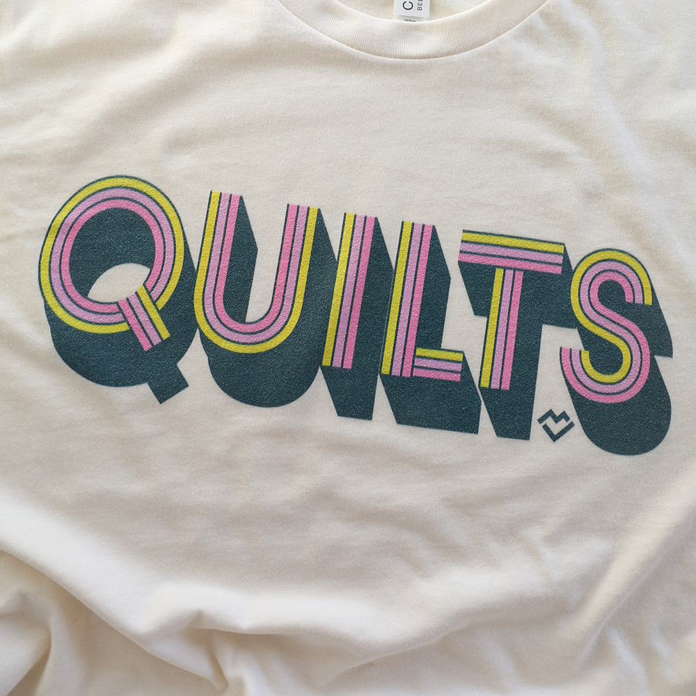 Quilts - T-shirt (Cream)