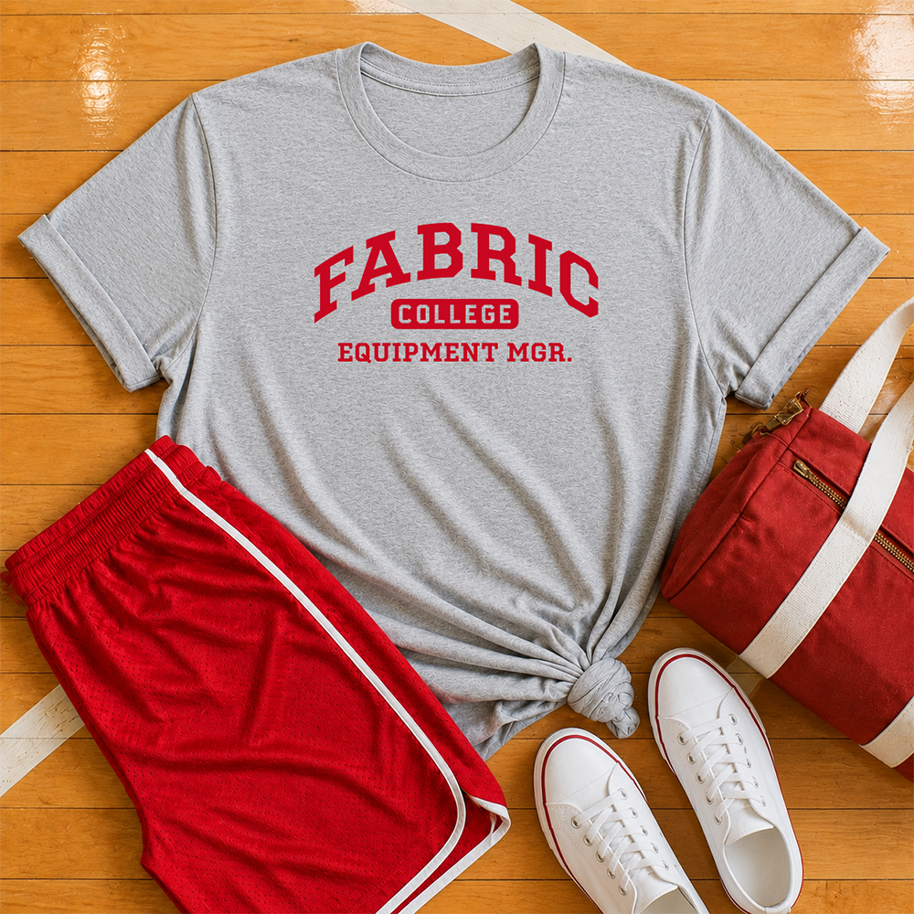 Fabric College: Equipment Manager - T-shirt (Gray)