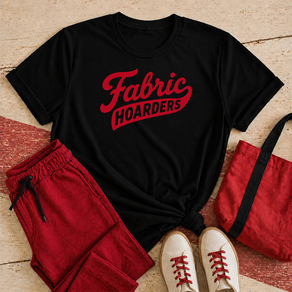 Fabric College: Fabric Hoarders Script - T-shirt (Black)