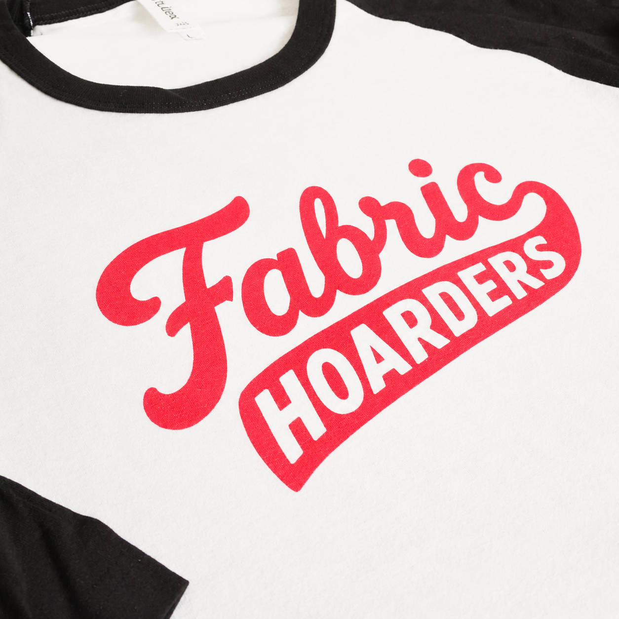 Fabric College: Fabric Hoarders Script - Raglan (Black)
