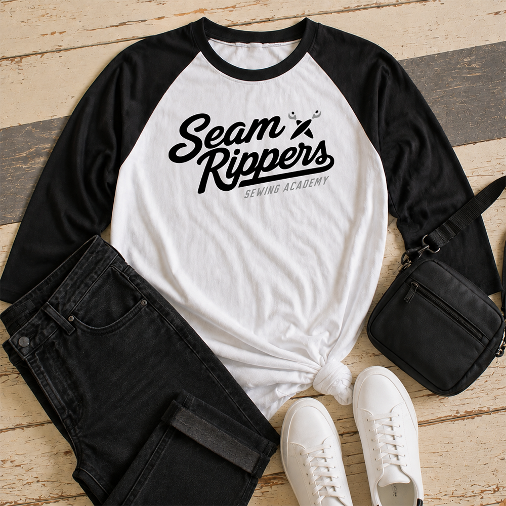 Sewing Academy: Seam Rippers Script - Raglan (Black)