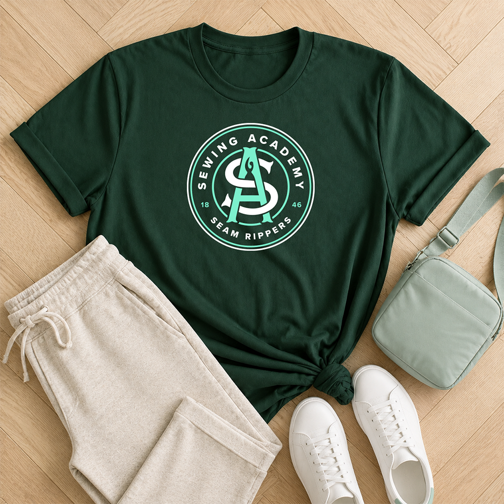 Sewing Academy: Emblem - T-shirt (Forest)