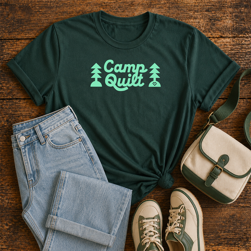 Camp Quilt - T-shirt (Forest)