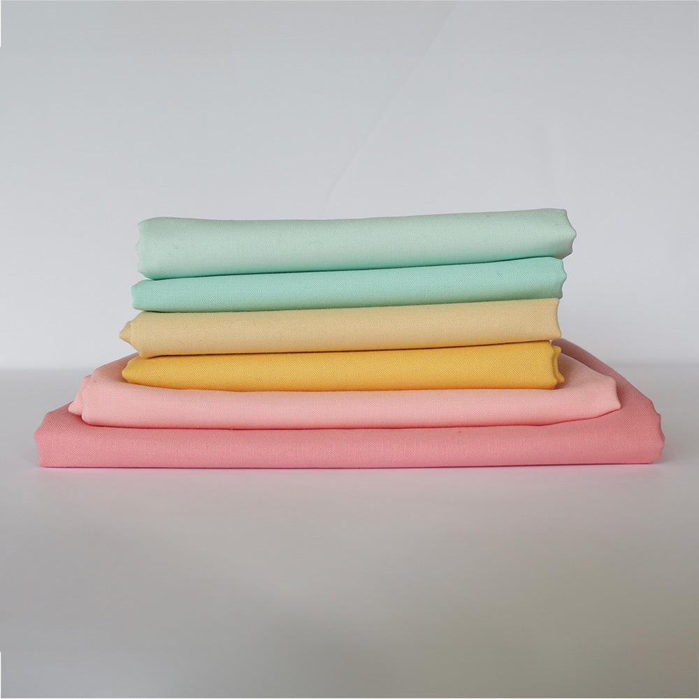 Modern Mosaic Quilt Kit - 7 Color Version (Pastels)