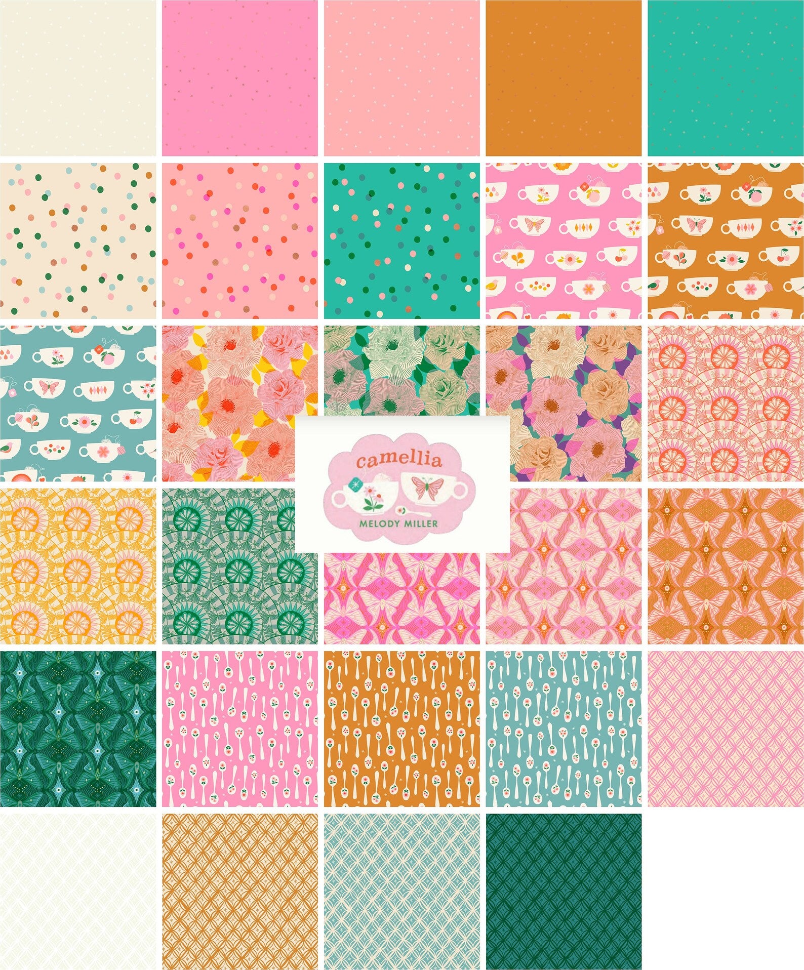 Ruby Star Society Camellia Fat Quarter Bundle (29 cuts)