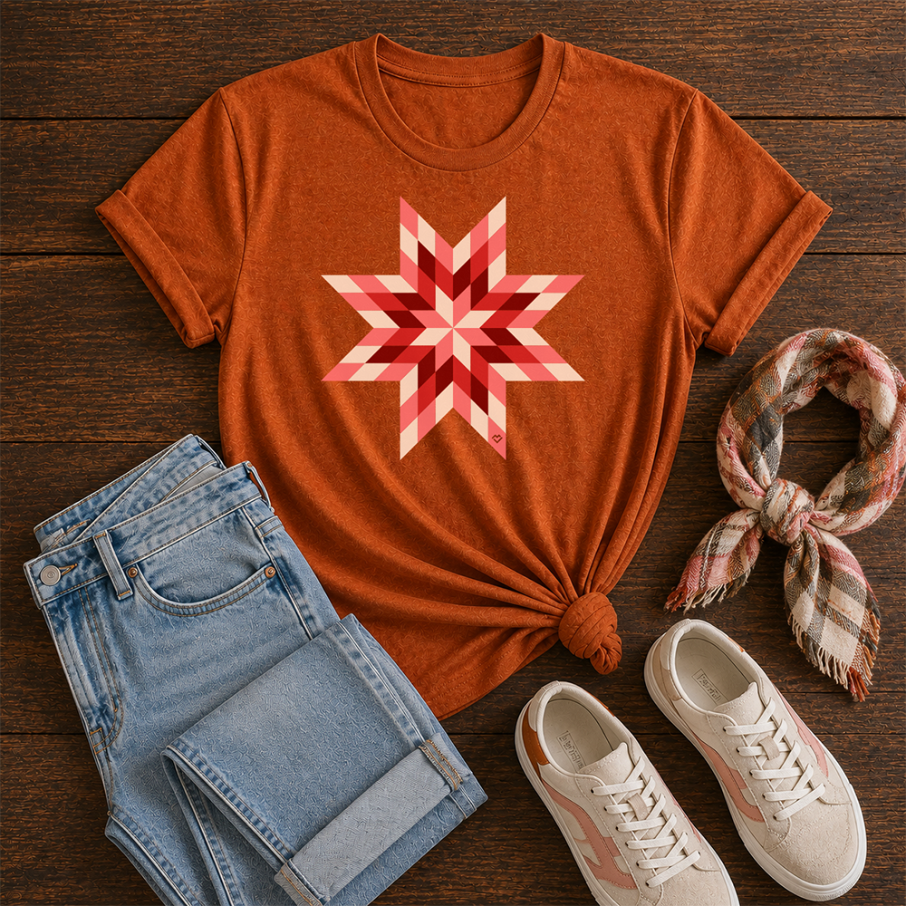 Lone Star - T-shirt (Rust)