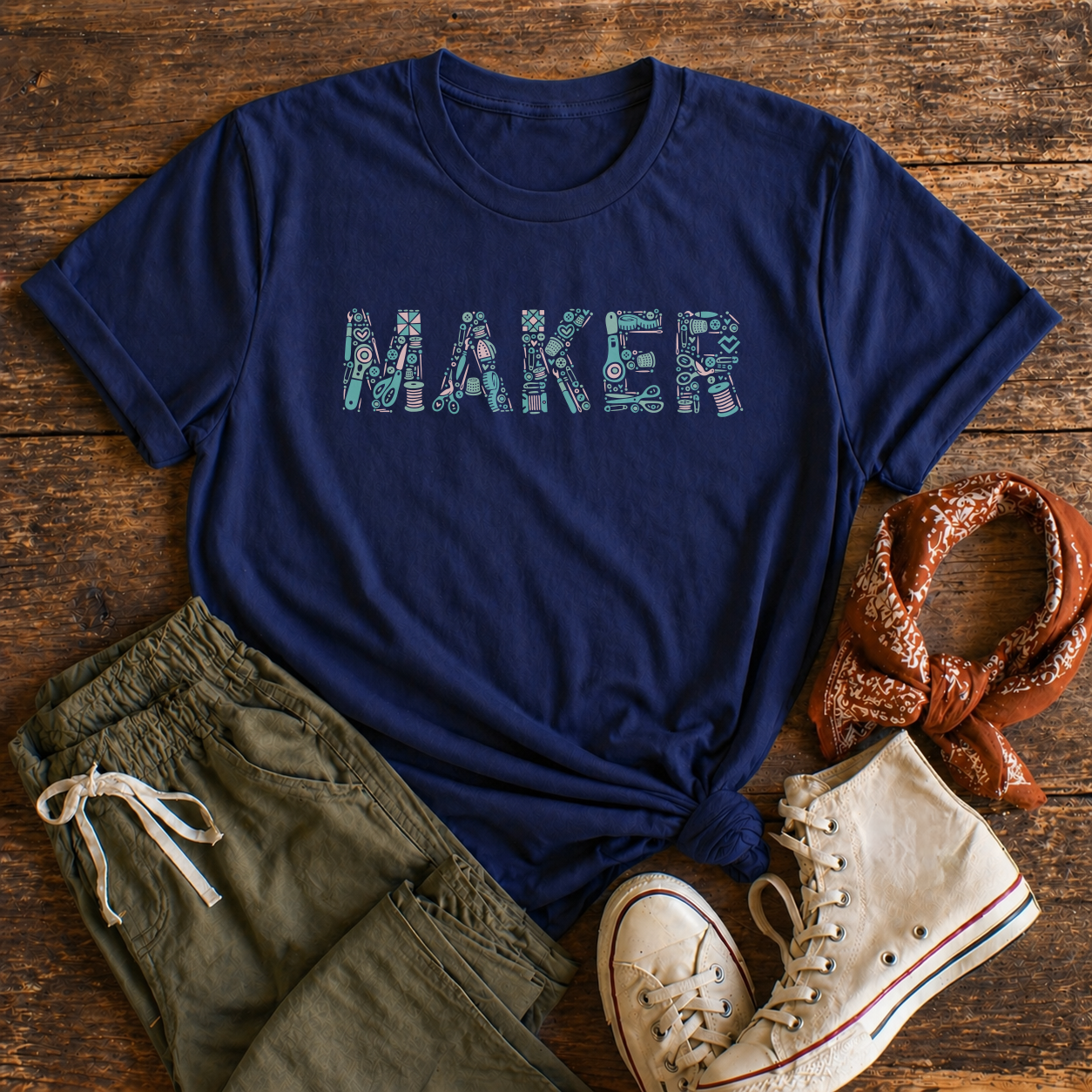 Sewing Maker - T-Shirt (Seaglass)