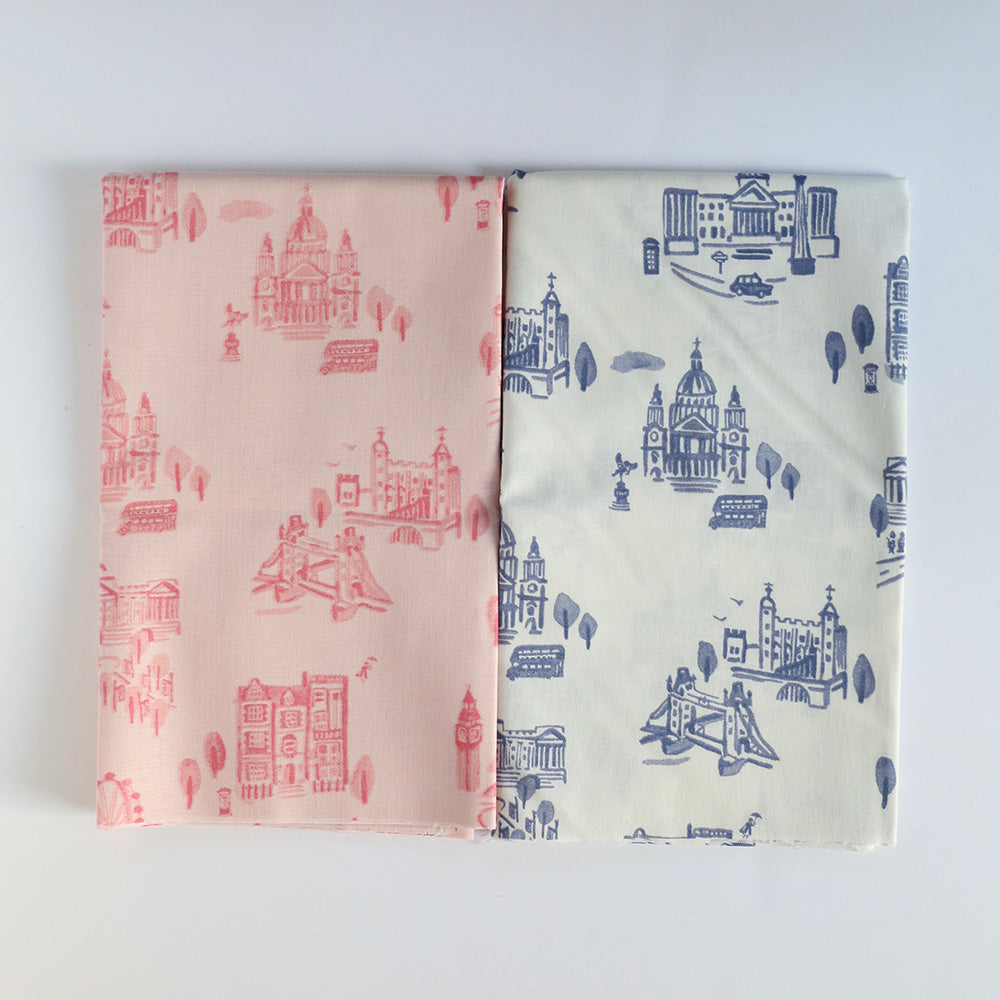 Notting Hill (London Sketch) - Fat Quarter Bundle