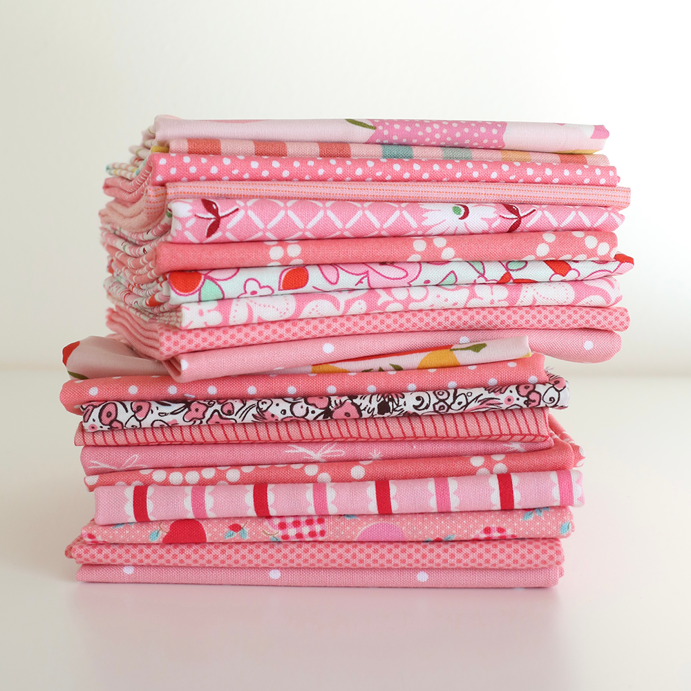 Scrappy Mystery (Pink) - Fat Quarter Bundle