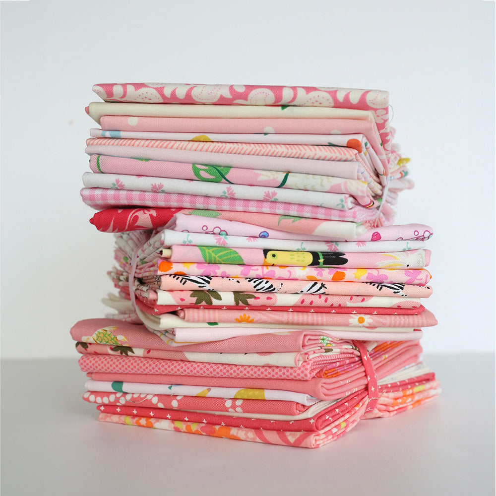 Scrappy Mystery (Pink) - Fat Quarter Bundle