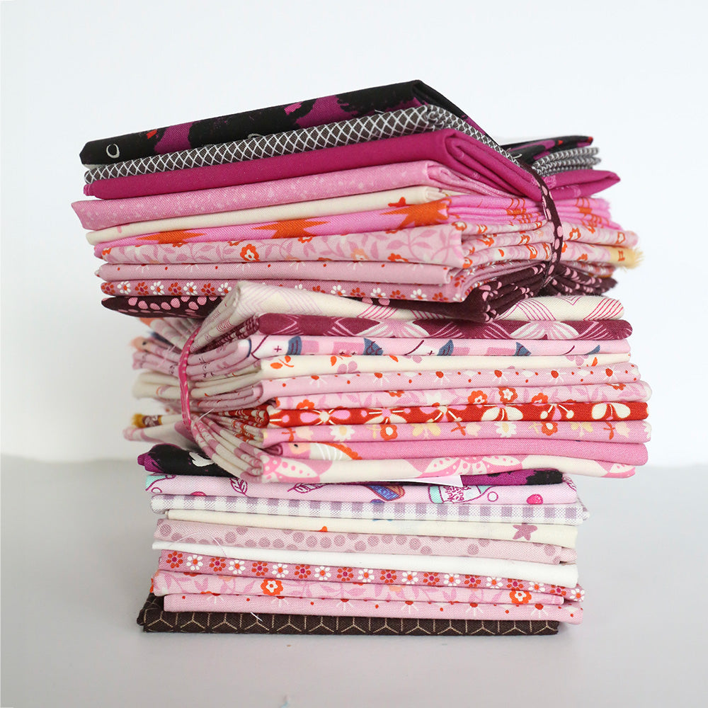 Scrappy Mystery (Purple) - Fat Quarter Bundle