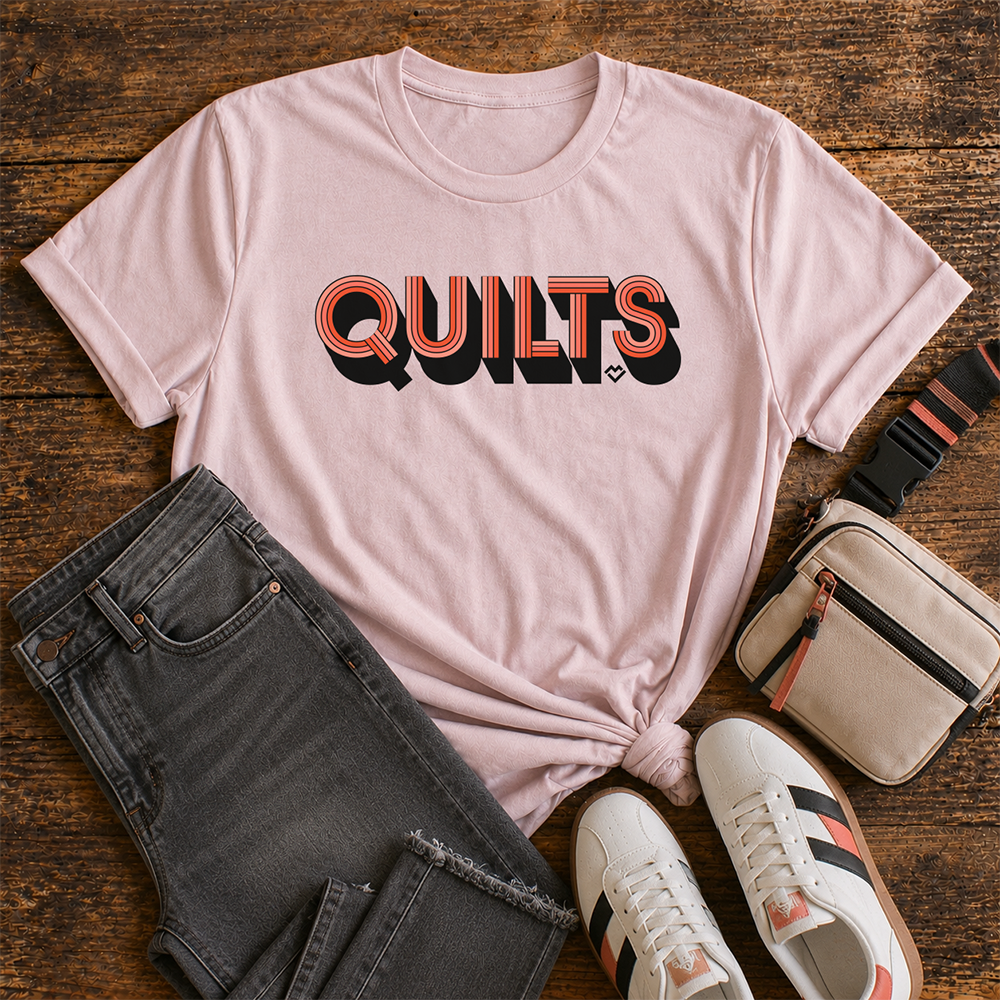 Quilts - T-shirt (Pink)