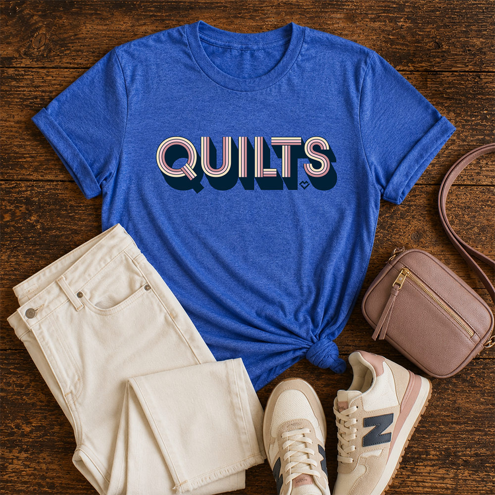 Quilts - T-shirt (Royal)
