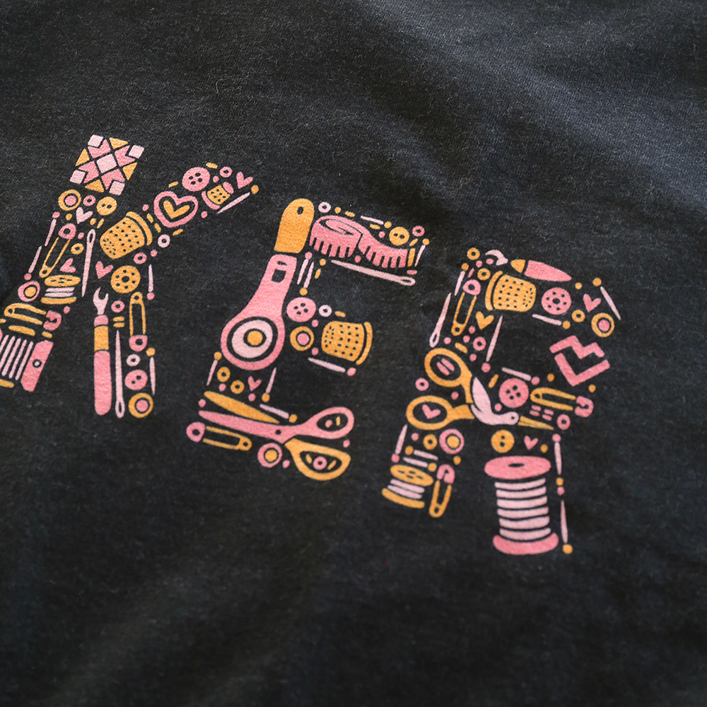Sewing Maker (Black) - T-shirt