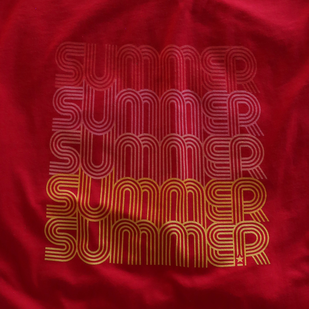 Endless Summer - T-shirt (Red)