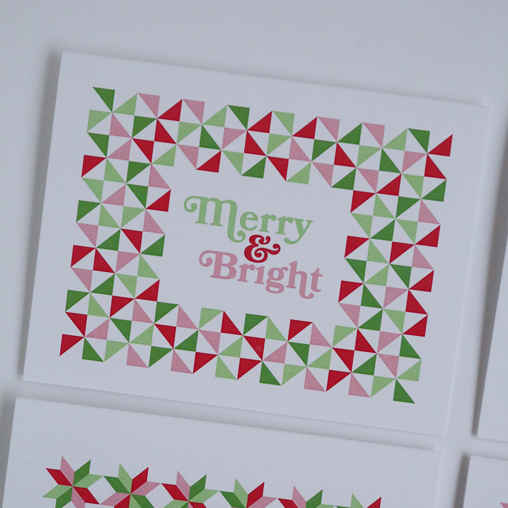 Quilty Holiday Cards - 10 pack