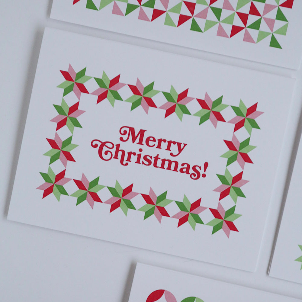 Quilty Holiday Cards - 10 pack
