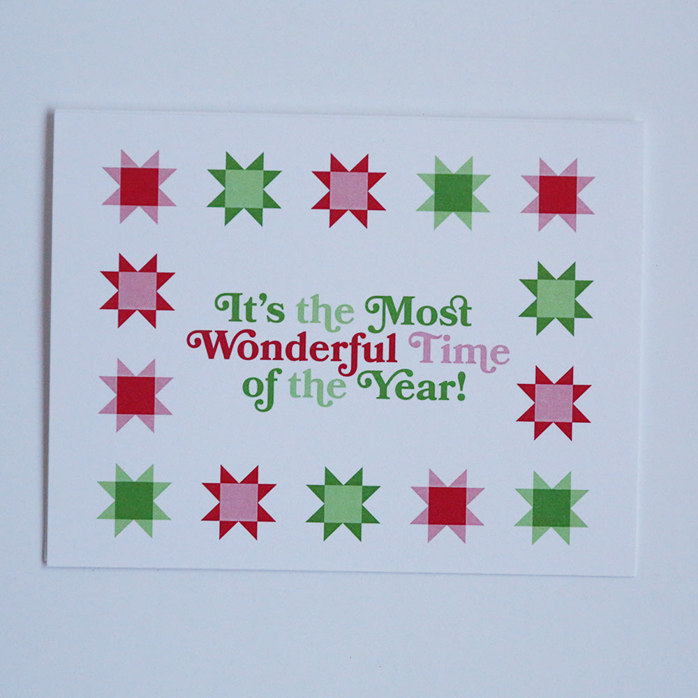 Quilty Holiday Cards - 10 pack