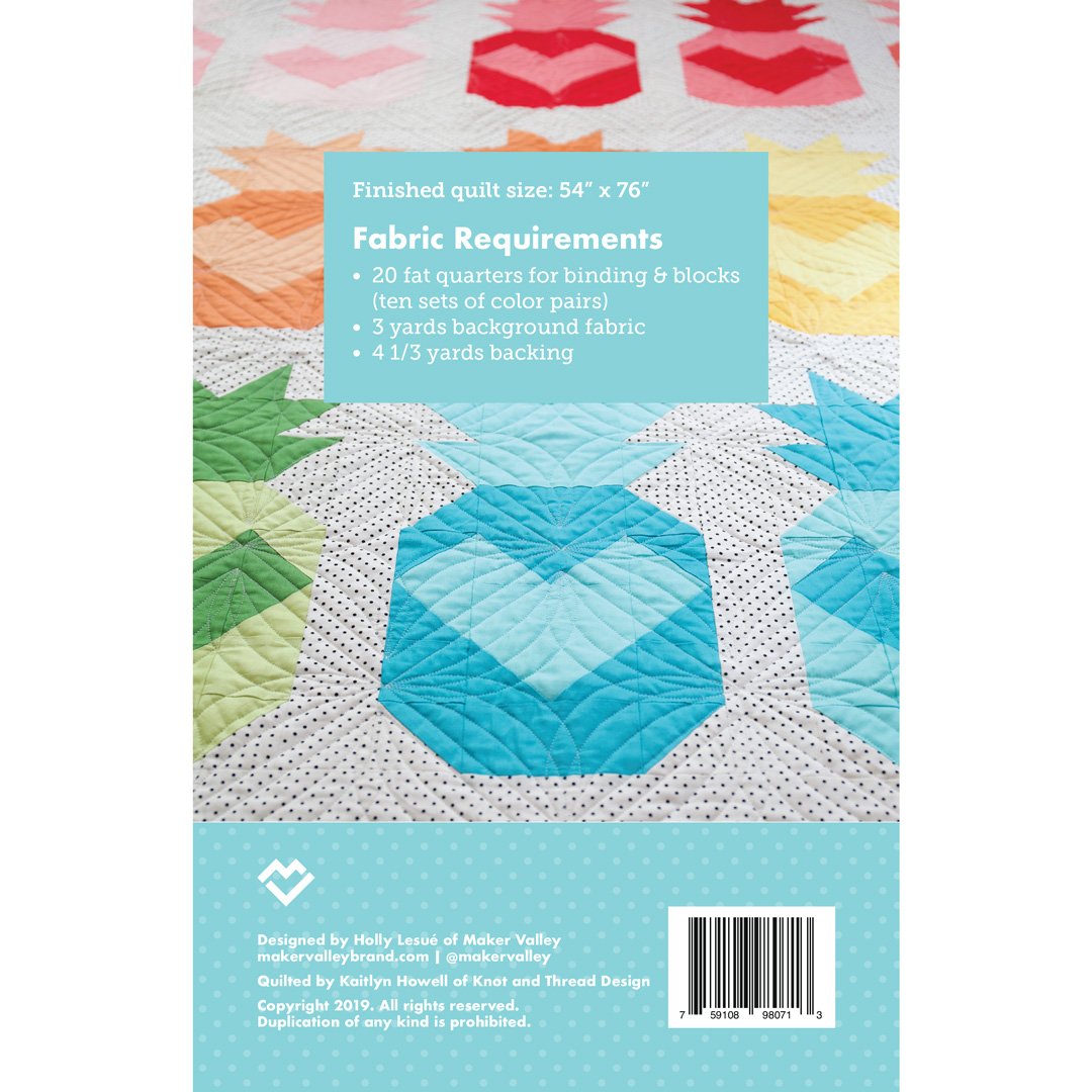 Pineapple Love - Quilt Pattern