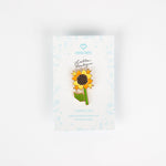 Scrappy Sunflower Enamel Pin (By Lella Boutique) - Maker Valley