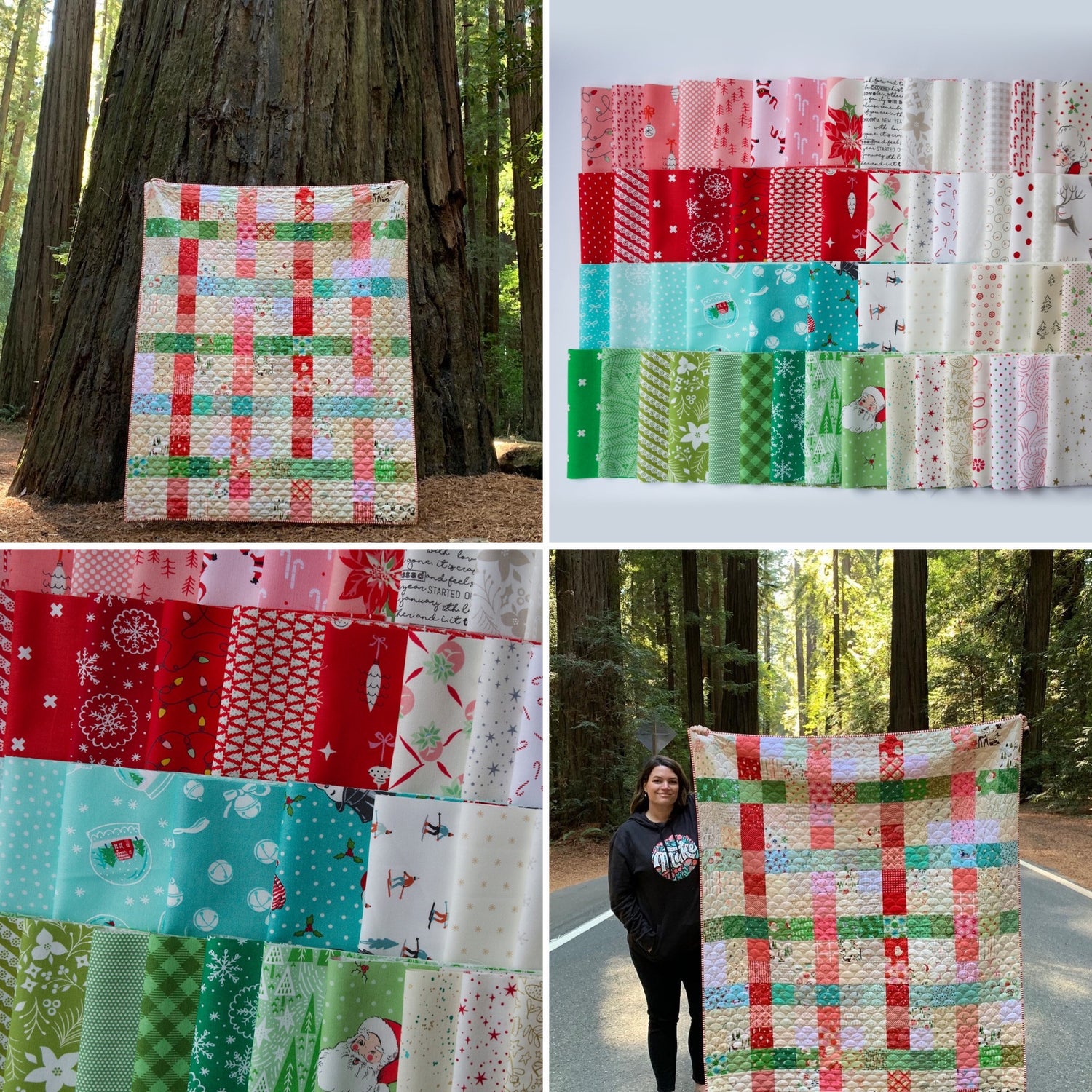 Restocked: Patchwork Plaid Quilt Kits!