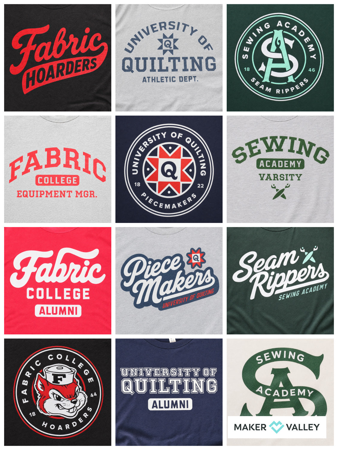 New Tee Tuesday - What Quilty College Do You Belong To?
