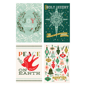 Cheer & Merriment - Tea Towels (Set of 4)