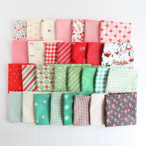 Christmas Toadstools - Fat Quarter Bundle