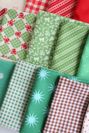 Christmas Toadstools - Fat Quarter Bundle