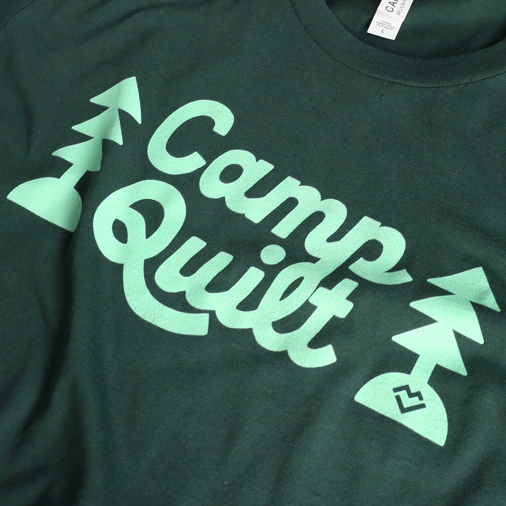 Camp Quilt - T-shirt (Forest)